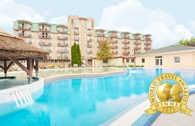 Отель Europa Fit****superior удостоен звания «Hungary’s Leading Resort 2025» на церемонии World Travel Awards
