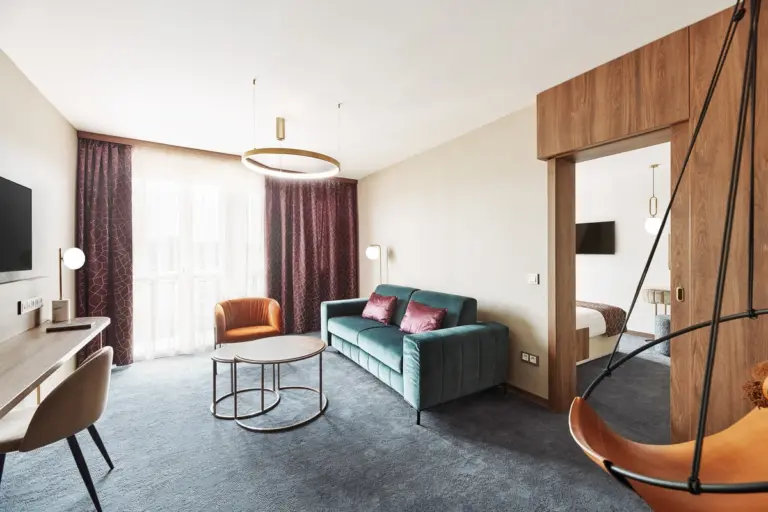 Hotel Európa Fit****superior, Hévíz – szobák és lakosztályok
